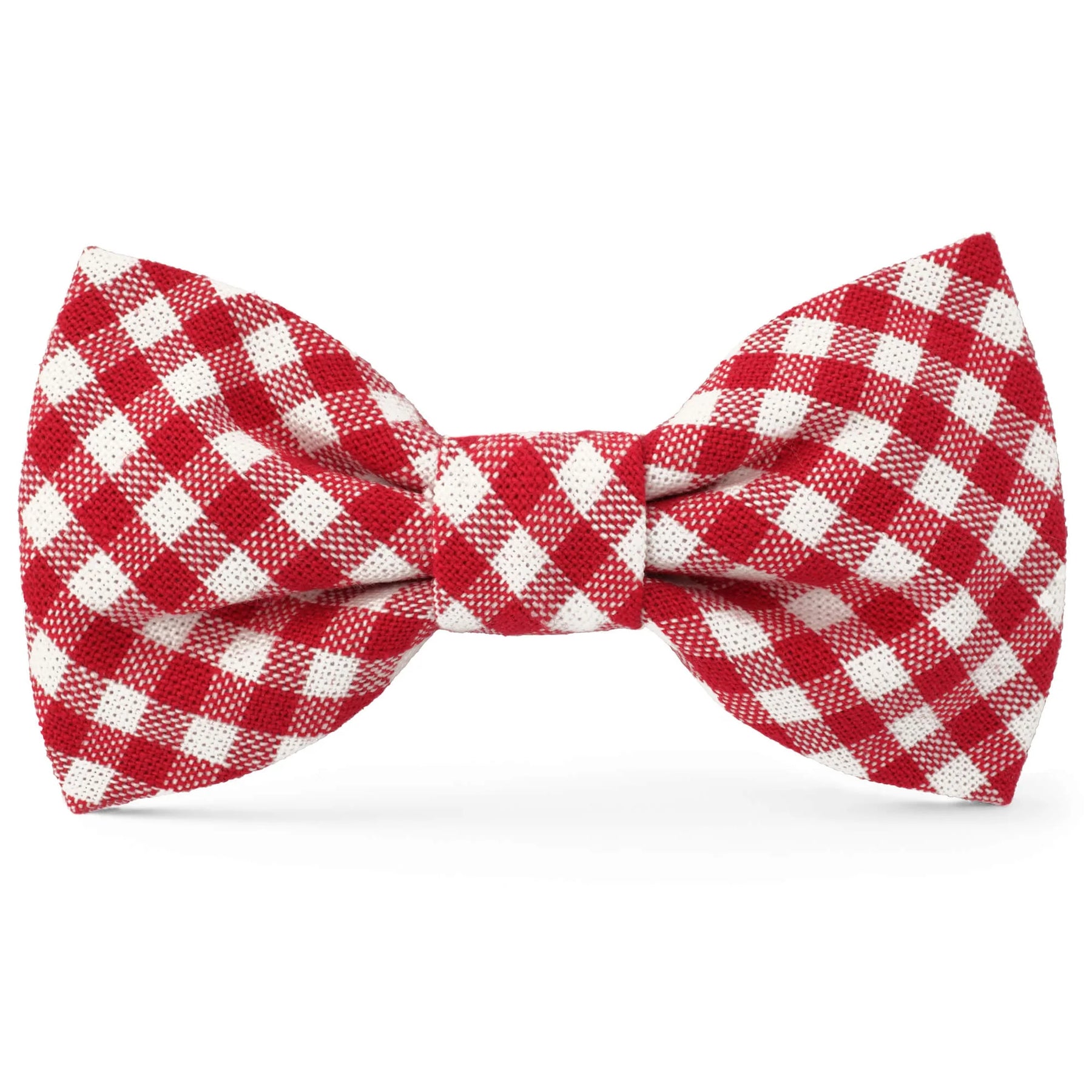 Dog Bow Tie Red Gingham