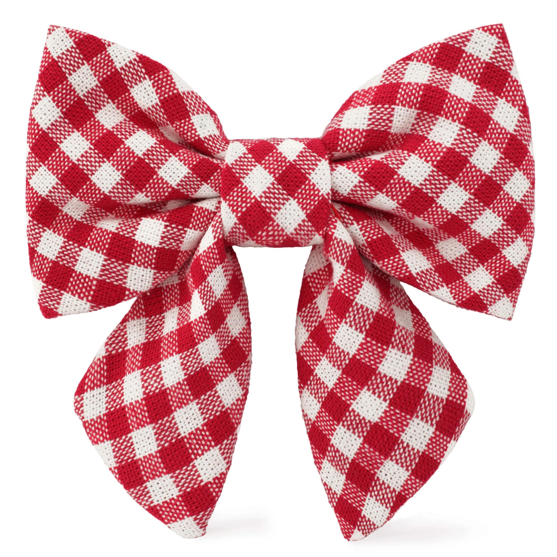 The Foggy Dog - Lady Dog Bow Red Gingham