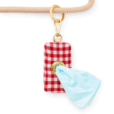 Waste Bag Dispenser - Red Gingham