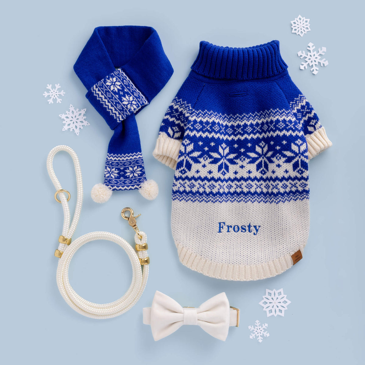 Dog Sweater Snow Day