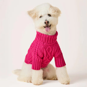 Foggy Dog - Dog Sweater Hot Pink - Southern Agriculture 