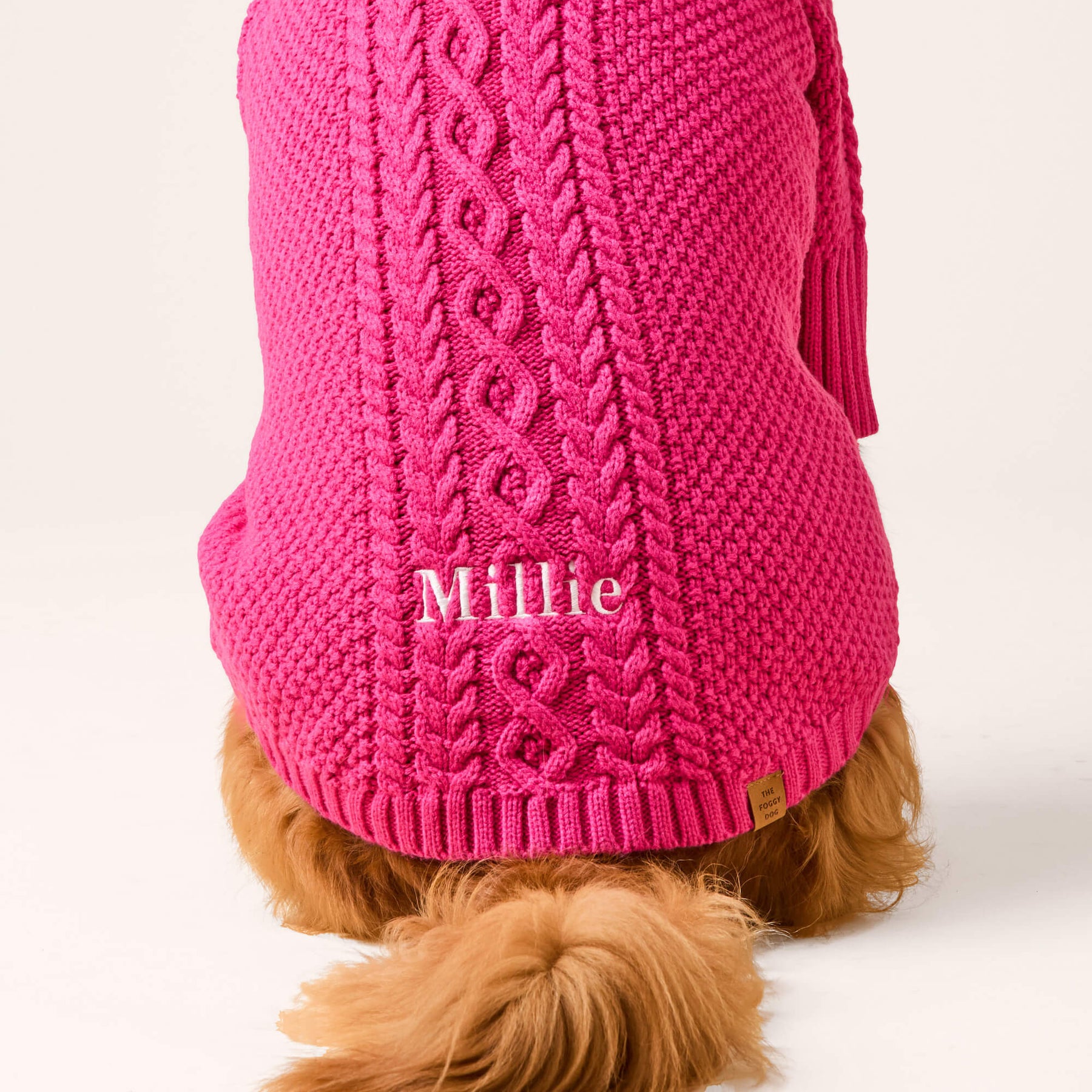 Foggy Dog - Dog Sweater Hot Pink - Southern Agriculture 