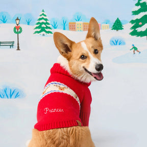 Foggy Dog - Dog Sweater Reindeer