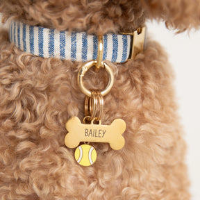 The Foggy Dog - Collar Charm Tennis Ball