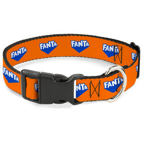 Buckle Down - Collar Nylon Adjustable Fanta