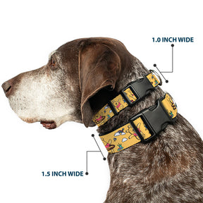 Buckle Down - Collar Nylon Adjustable Winnie Pooh