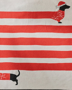 Geometry - Dog Towel Holiday Stretch