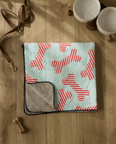 Geometry - Plush Towel Yuletide Pup