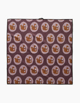 Geometry - Paw Towel Squirrels Brown
