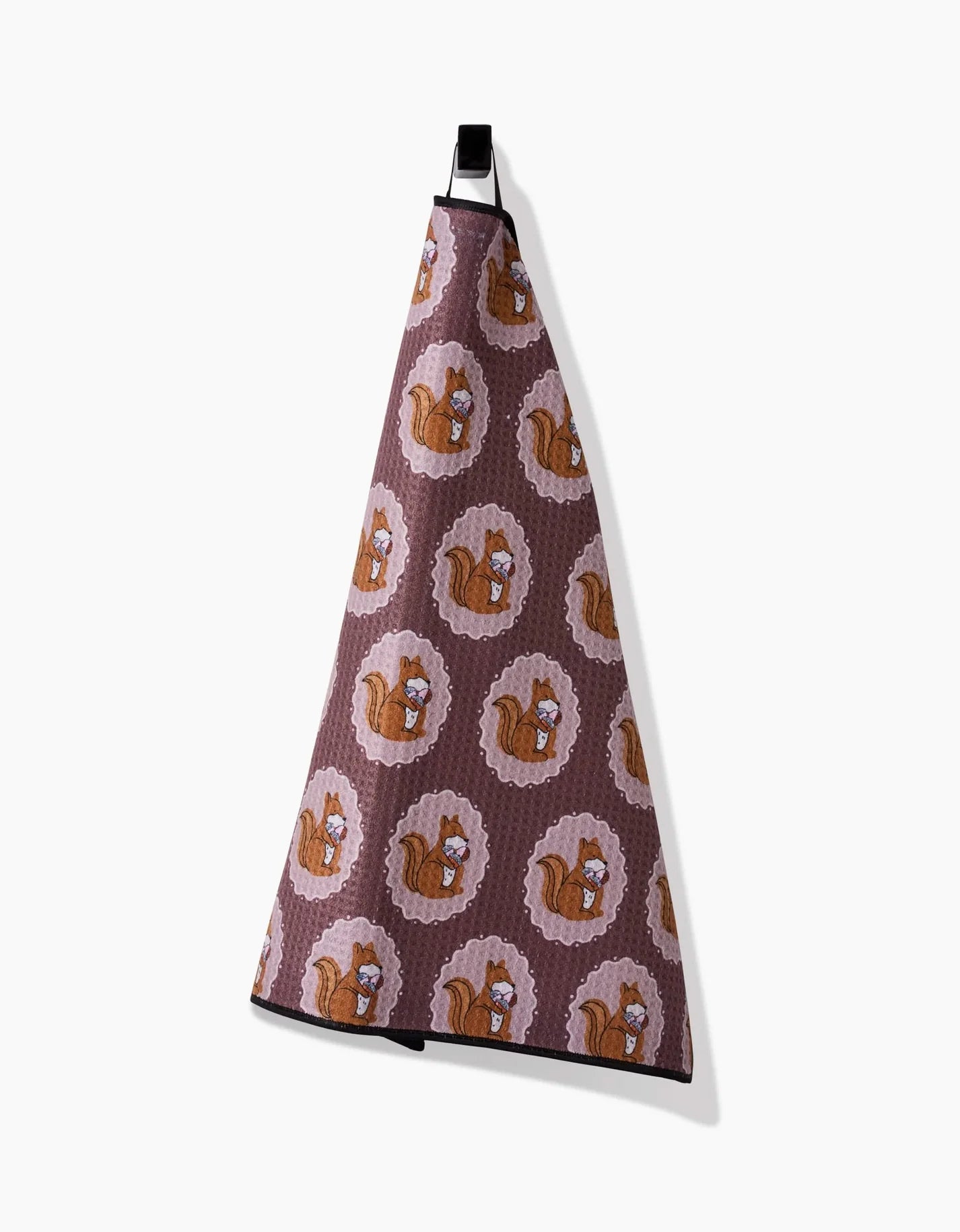 Geometry - Paw Towel Squirrels Brown