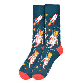 Selini New York - Socks Men's Space Cats