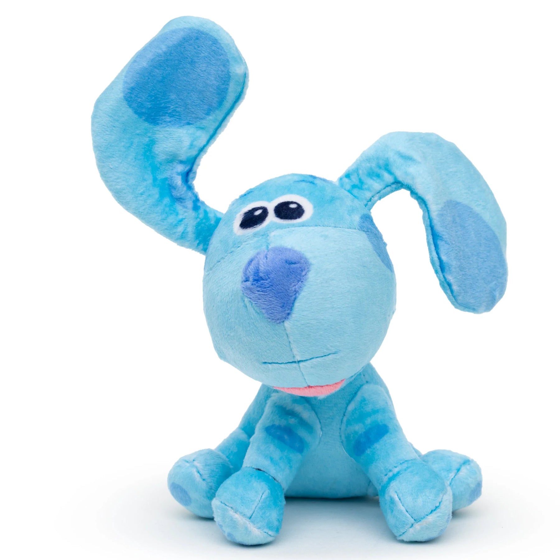 Buckle Down - Dog Toy Plush Squeaker Blue's Clues Full Body Sitting Pose