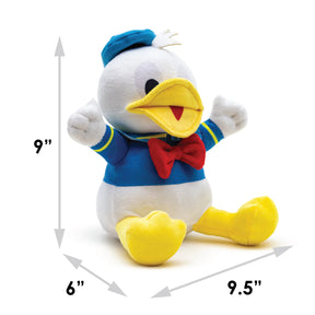 Buckle Down - Dog Toy Plush Squeaker Disney Donald Duck Sitting Pose