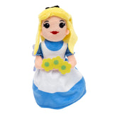 Buckle Down - Dog Toy Squeaker Plush Alice in Wonderland with Flowers