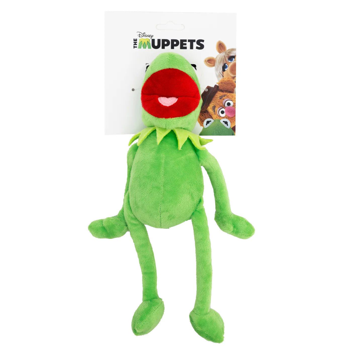 Buckle Down - Dog Toy Squeaker Plush Muppets Kermit the Frog