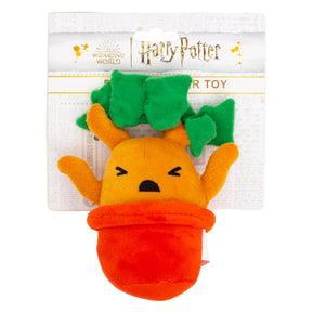 Buckle Down - Dog Toy Plush Squeaker Harry Potter Mandrake Root Charm