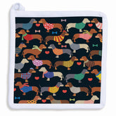 Naked Decor - Dachshund Doxie Nation Two Sided Potholder