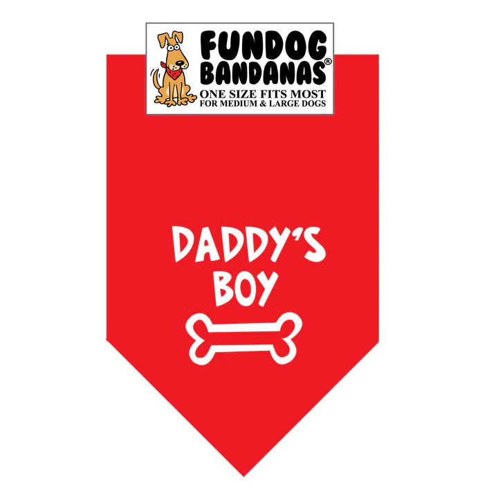 Dog Bandana Daddy's Boy