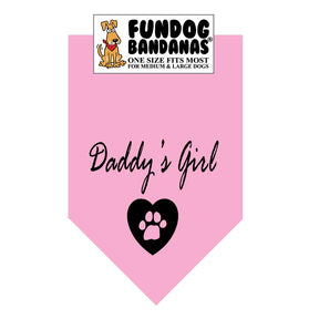 Dog Bandana Daddy's Girl