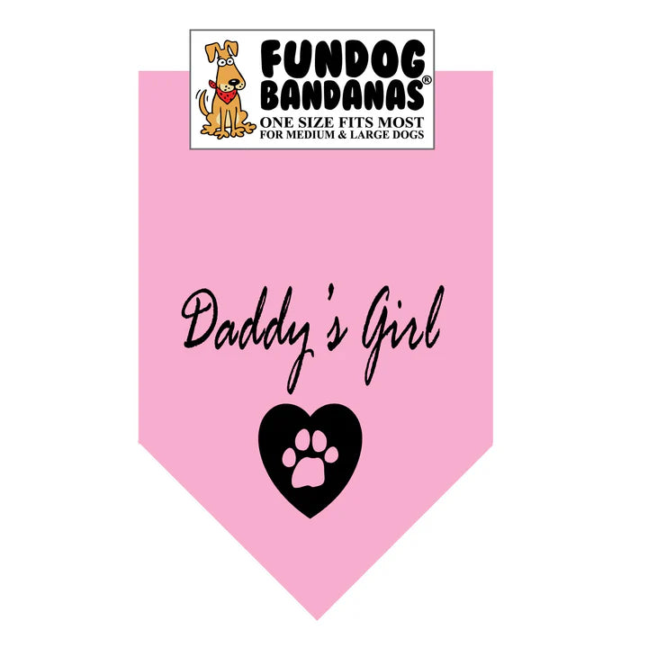 Dog Bandana Daddy's Girl