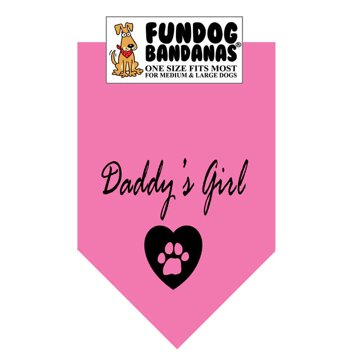 Dog Bandana Daddy's Girl