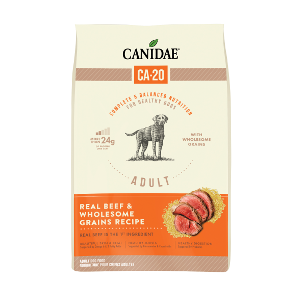 Canidae - All Breeds, Adult Dog CA-20 Real Beef & Wholesome Grains Dry Dog Food
