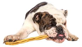 Colgn Stick Water Buffalo Cheek Chew
