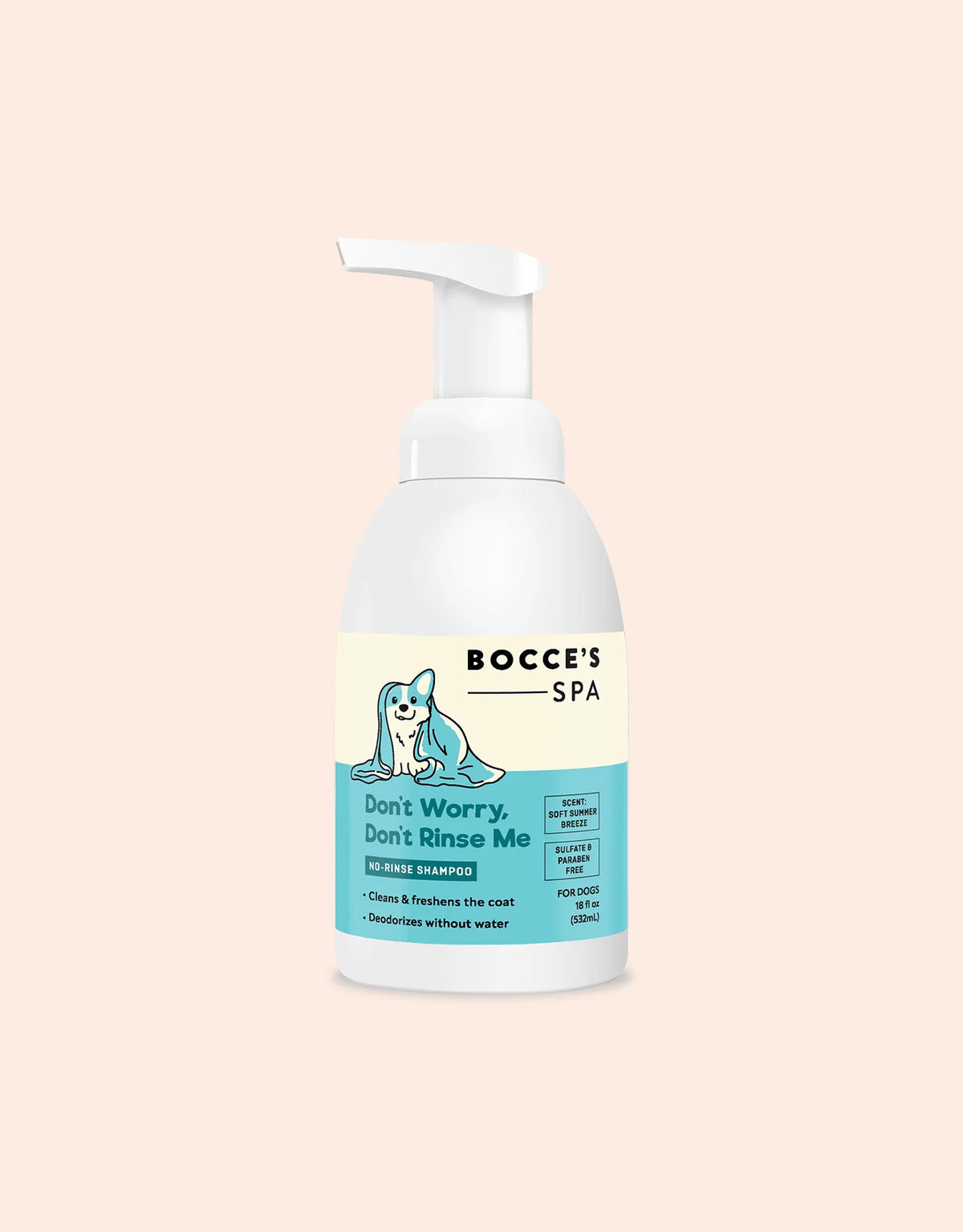Bocce's Bakery - Don't Worry, Don't Rinse Me No Rinse Shampoo