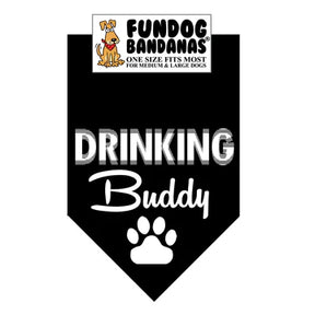 Dog Bandana Drinking Buddy