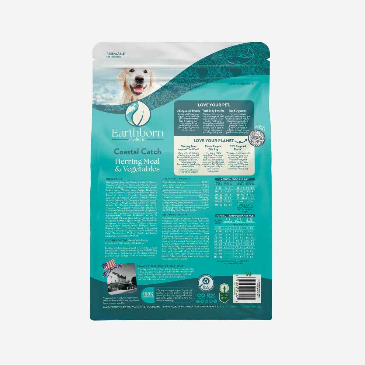 Earthborn Holistic - Coastal Catch Grain Free Dry Dog Food