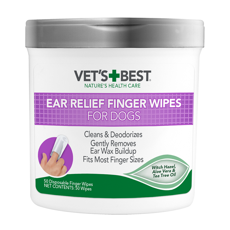 Ear Relief Finger Wipes for Dogs
