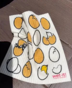 Wet-it! - Eggs & Hatchlngs Swedish Cloth