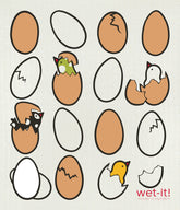 Wet-it! - Eggs & Hatchlngs Swedish Cloth
