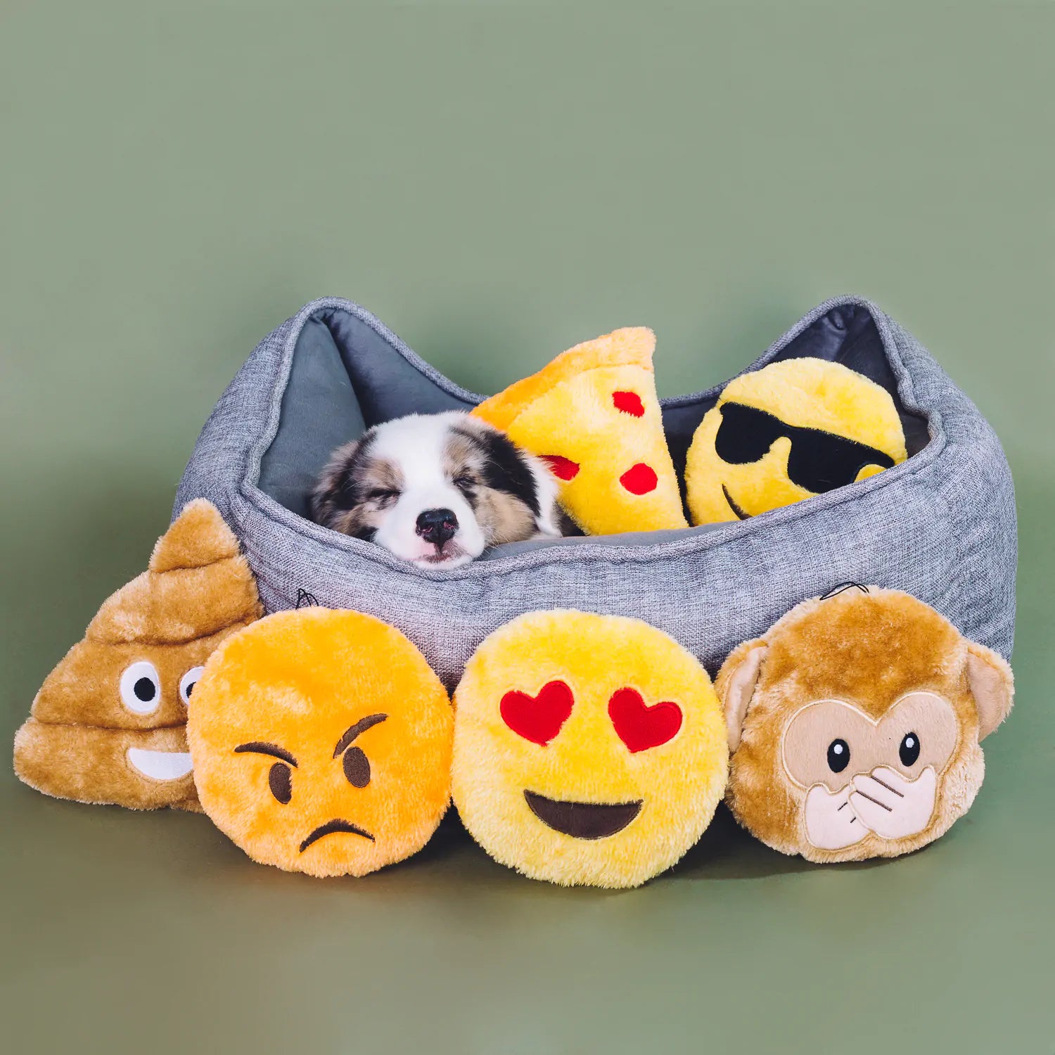 ZippyPaws - NomNomz Pizza Dog Toy