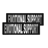 Patches Velcro - EMOTIONAL SUPPORT - 2 Pack