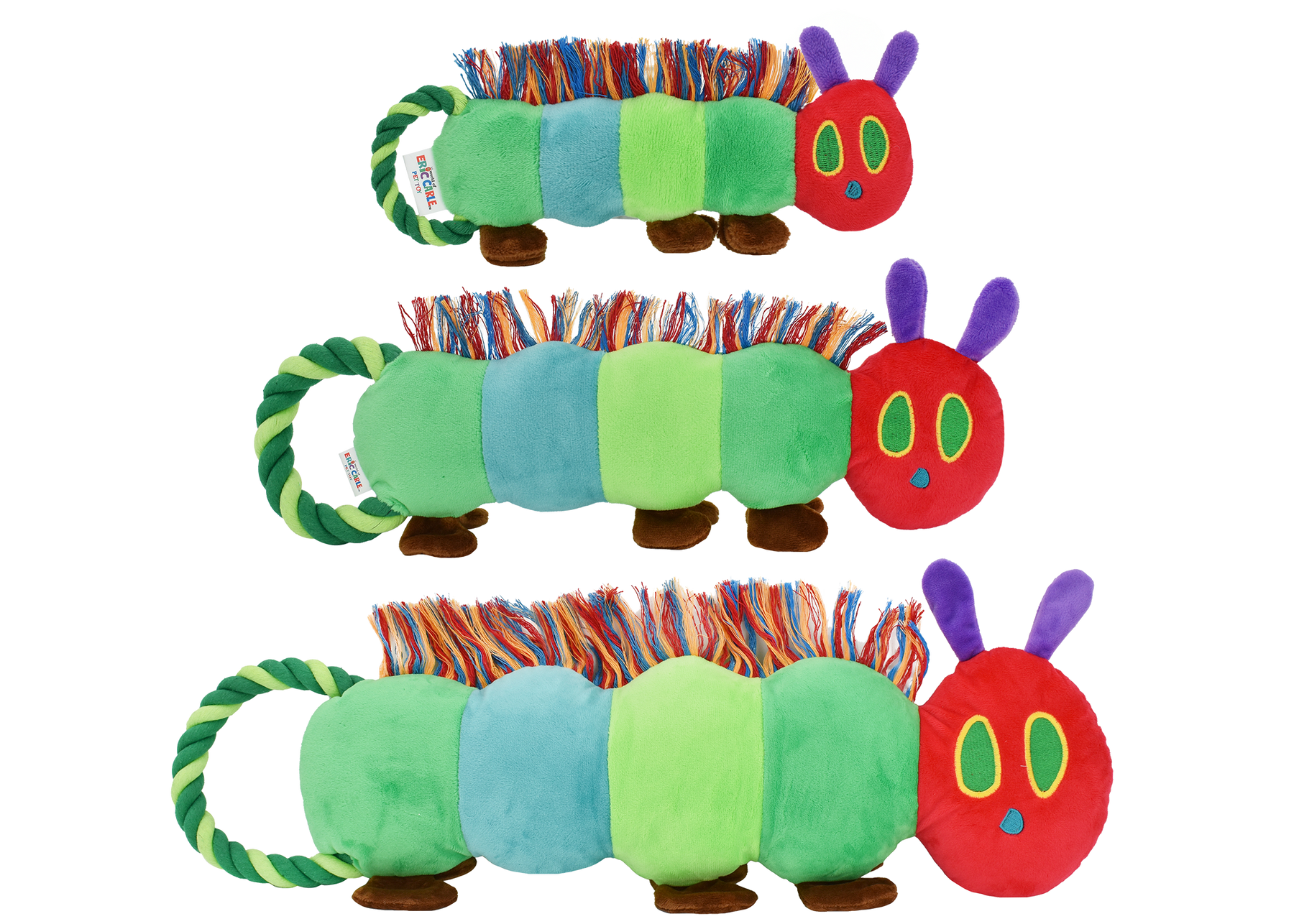 Multipet International - Eric Carle Very Hungry Caterpillar Dog Toy