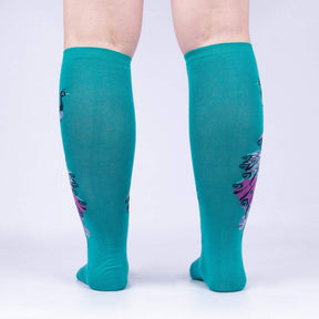 Sock It To Me -  Knee High Socks A Fan-tastic Tail