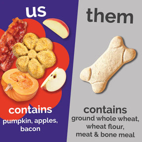 Fruitables - Crispy Bacon & Apple Crunchy Dog Treats
