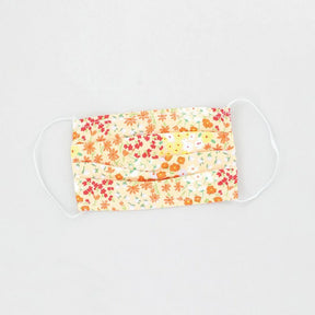 Accent Accessories - Cream Floral Face Mask