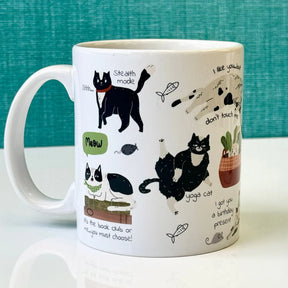 Fly Paper Products - Mug Feisty Felines Cats