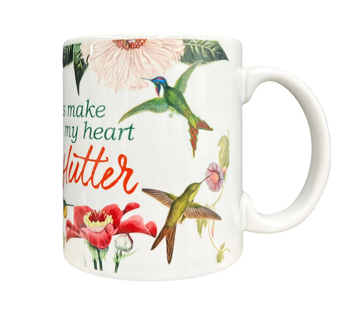 Fly Paper Products - Mug Books Make My Heart Flutter