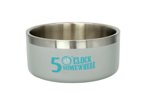 Multipet - Margaritaville It's 5 O'Clock Somewhere Dog Bowl