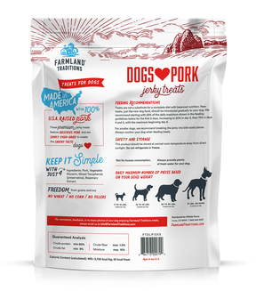 Jerky Treats Dogs Love Pork Treats for Dogs