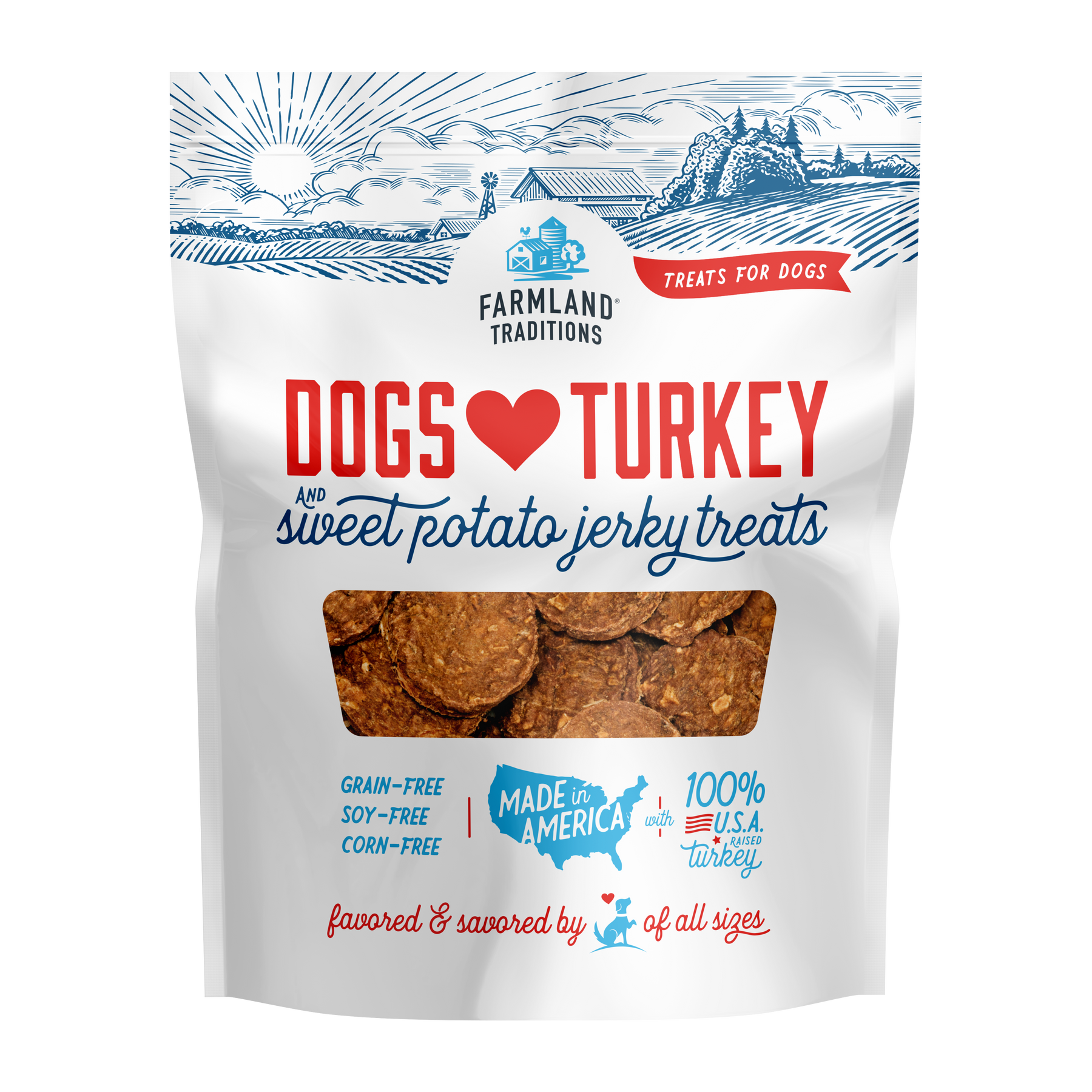 Jerky Treats Dogs Love Turkey & Sweet Potato Treats for Dogs