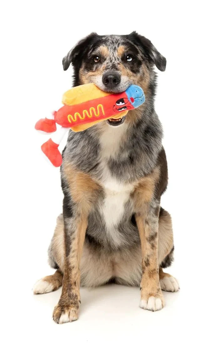 Pet Palette - Fuzzyard Franky Plush Hot Dog Dog Toy