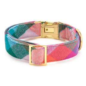 Dog Collar Color Pop Flannel