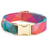 Dog Collar Color Pop Flannel