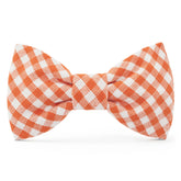 Dog Bow Tie Cider Gingham