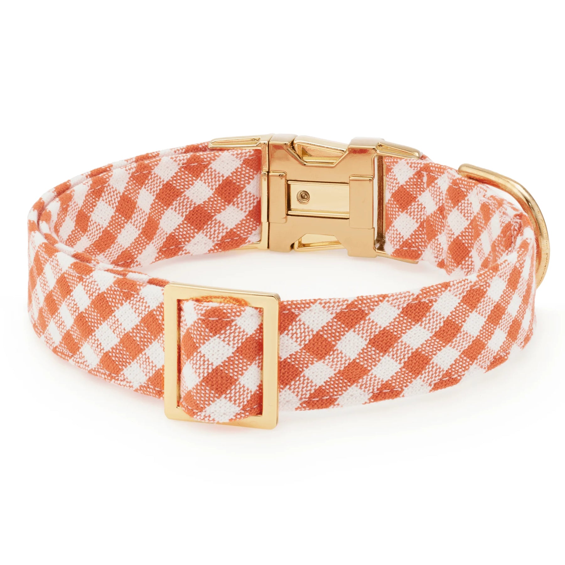 Dog Collar Cider Gingham
