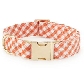 Dog Collar Cider Gingham